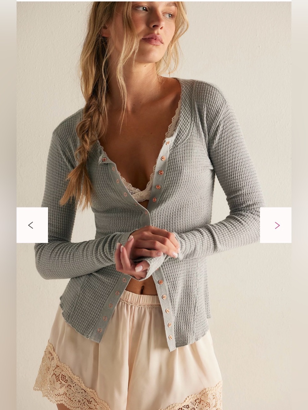 Free people intimately Going places cardi Mango size XS
